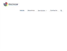 Tablet Screenshot of macroscap.cl